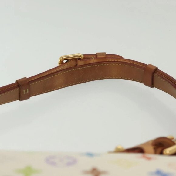 LOUIS VUITTON Monogram Multicolor Greta Hand Bag White M40195 LV Auth 136623 - Picture 9 of 16